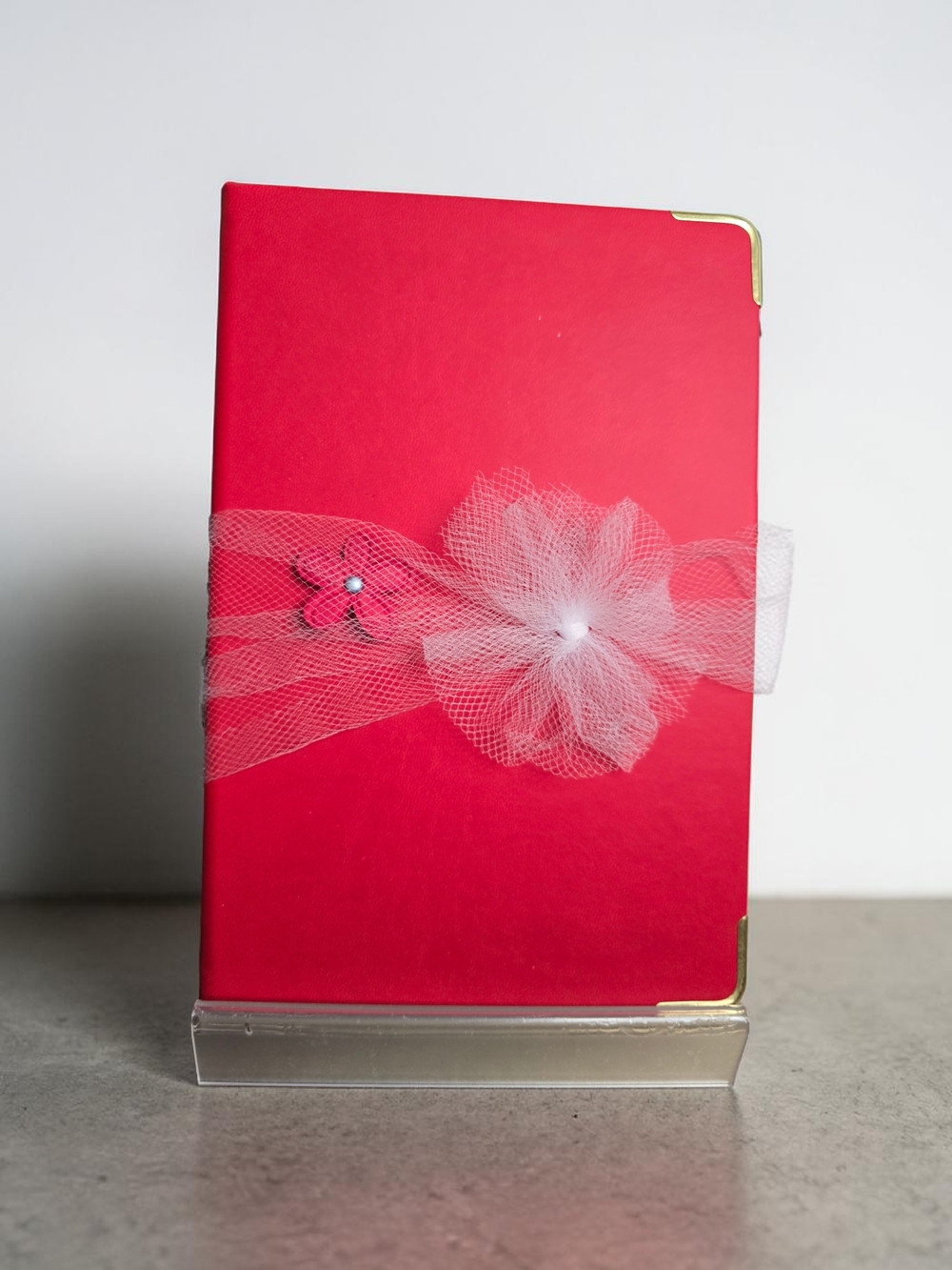 Onavia Red Hardcover Journal